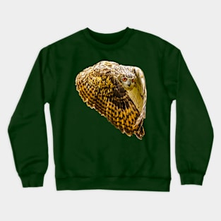 European Eagle Owl Crewneck Sweatshirt